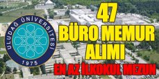 Uludağ Üniversitesi 47 Büro Memuru ve İşçi Alımı Yapılıyor